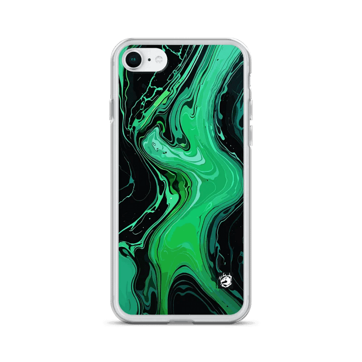 Vivid Emerald Marble iPhone® Case product image (1)