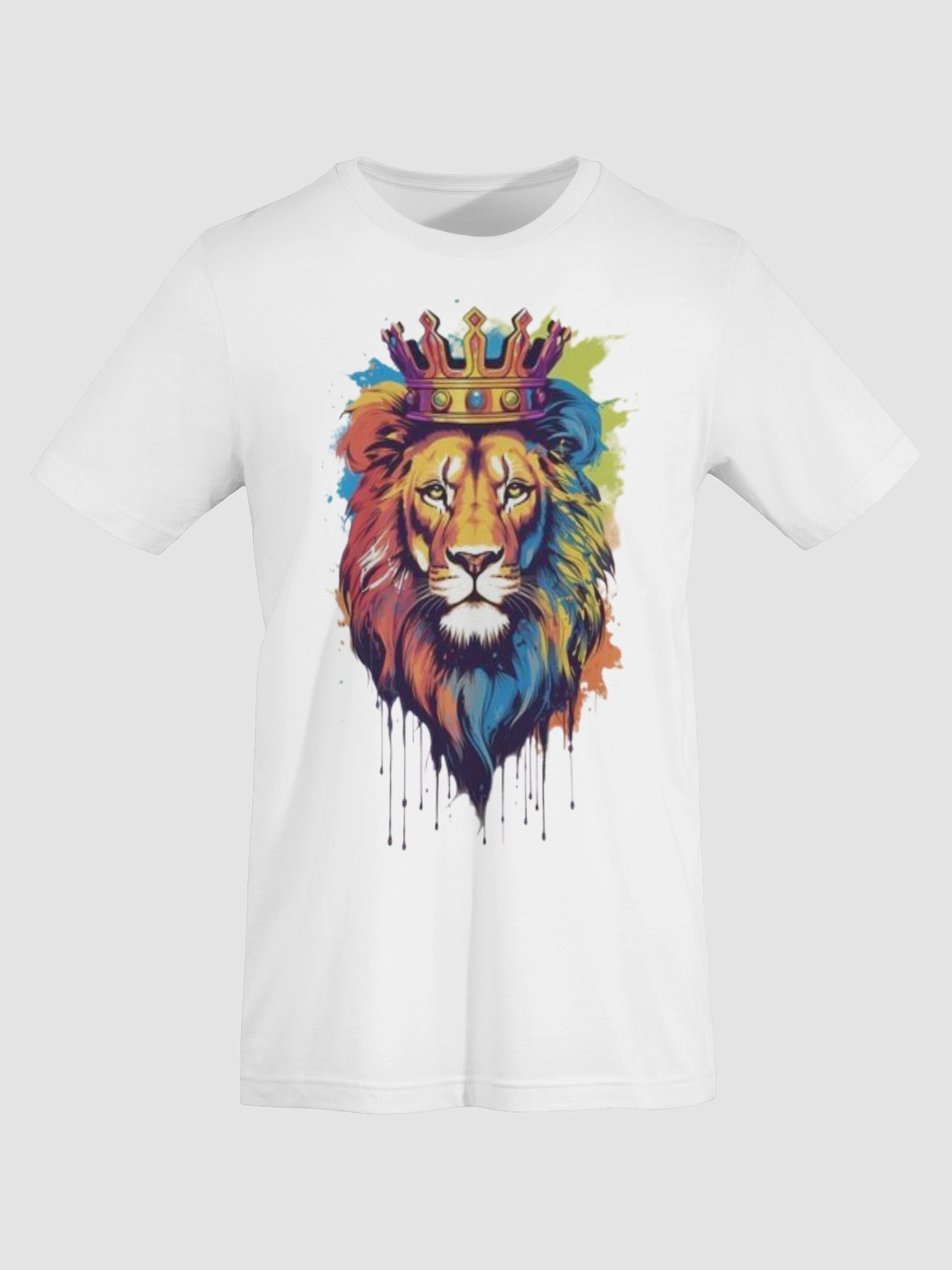 Crowned Majesty Lion T-Shirt product image (4)