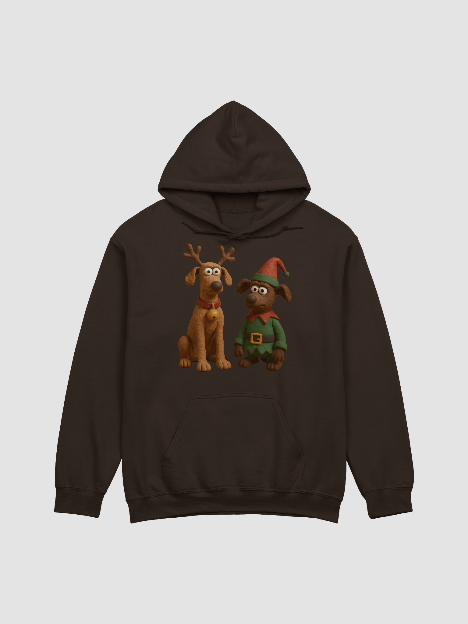 reindeer and elf festive doggo product image (1)