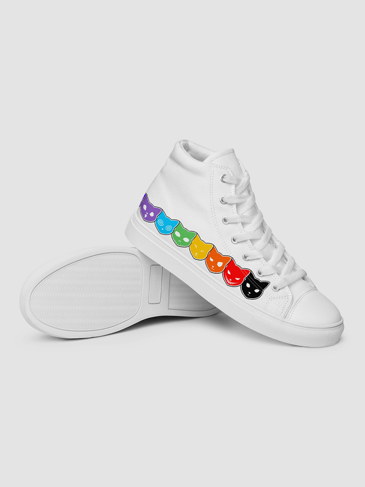 [Meowtingz] Women's High Top Canvas Shoes AOP AOP2003 product image (1)