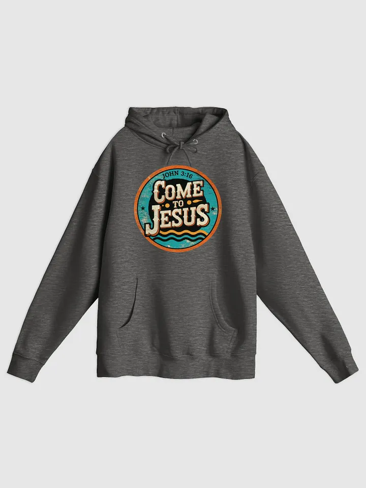 Vintage 'Come to Jesus' Hoodie product image (2)
