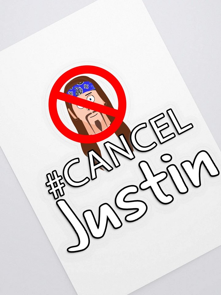 Cancelled Cartoon Character Sticker Sheet product image (1)