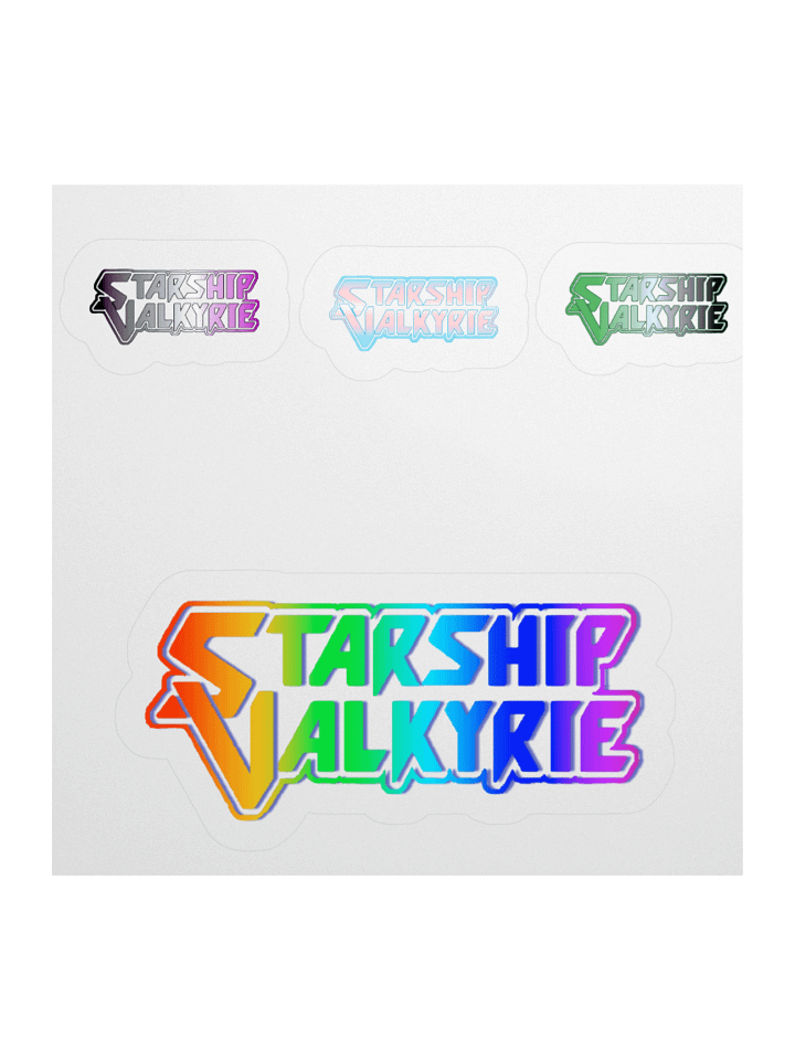 Starship Valkyrie Pride SSV Logos Sticker Set 1 product image (4)