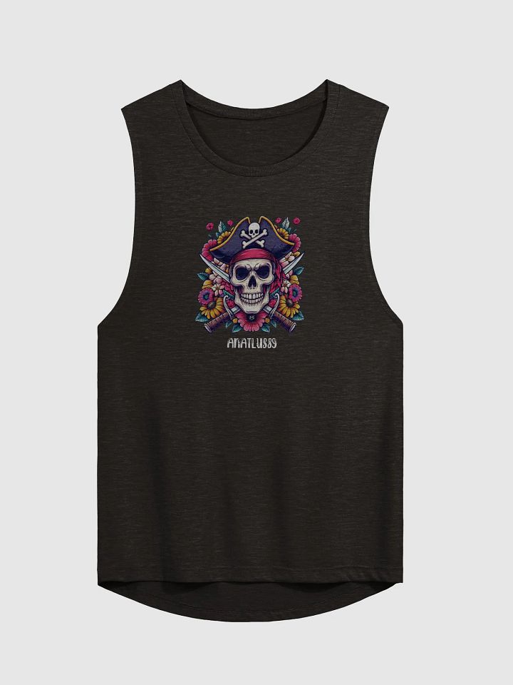 Pirate Queen's Floral Skull Tank product image (2)