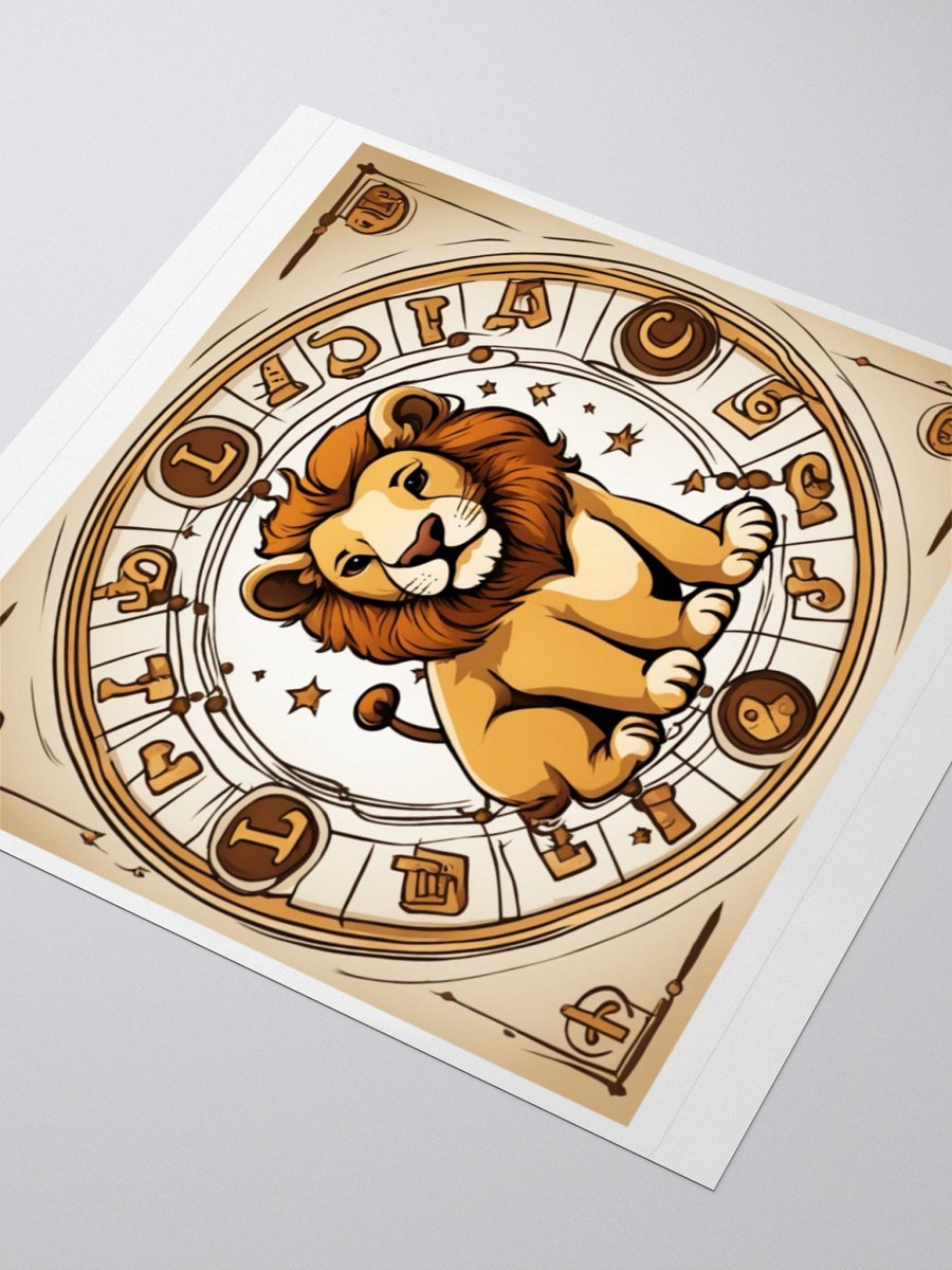 Leo Zodiac Sticker product image (7)