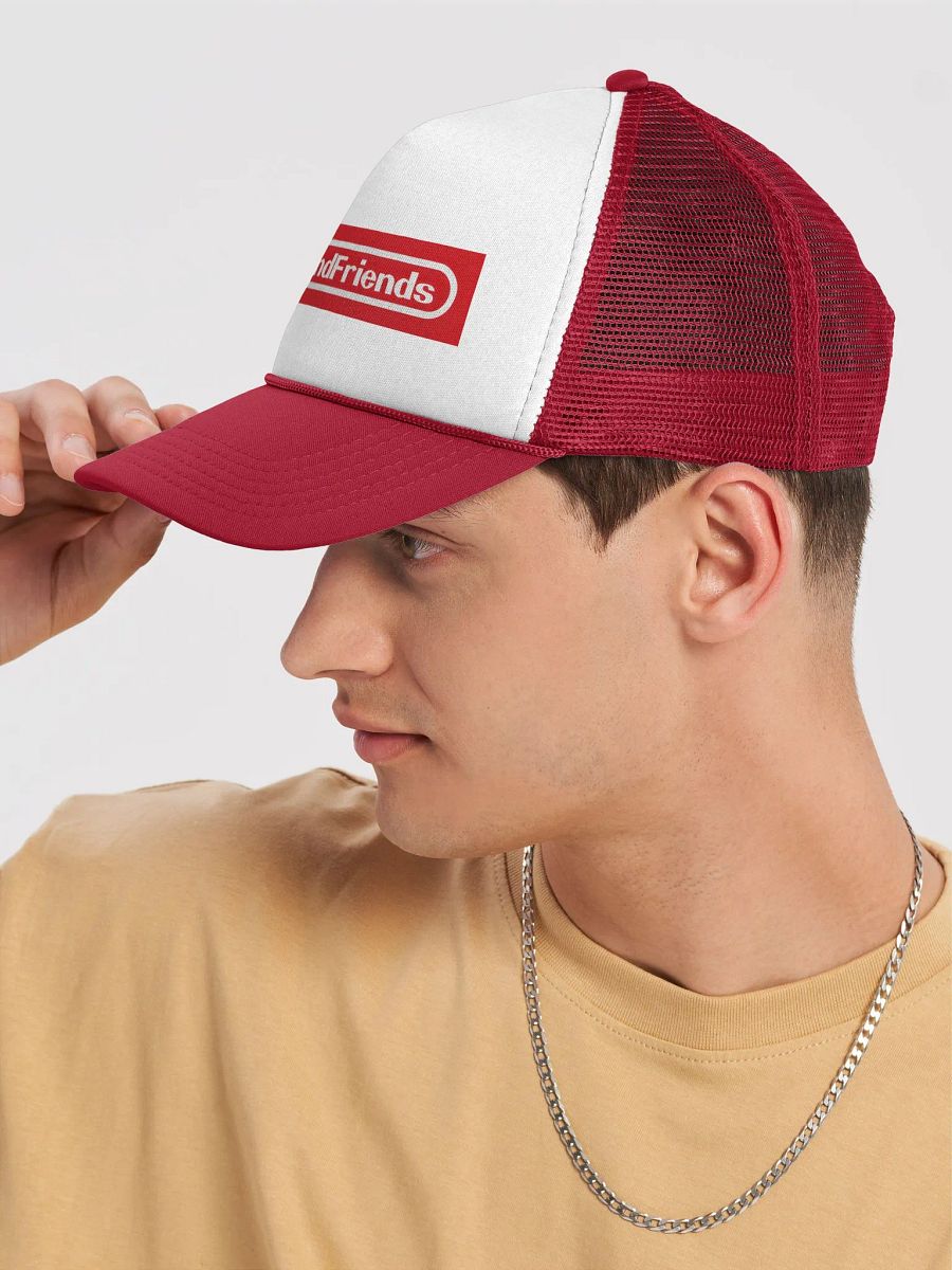 Red Trucker Hat product image (7)