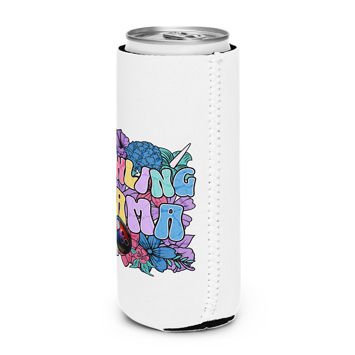 Floral Bowling Mama Can Cooler product image (11)