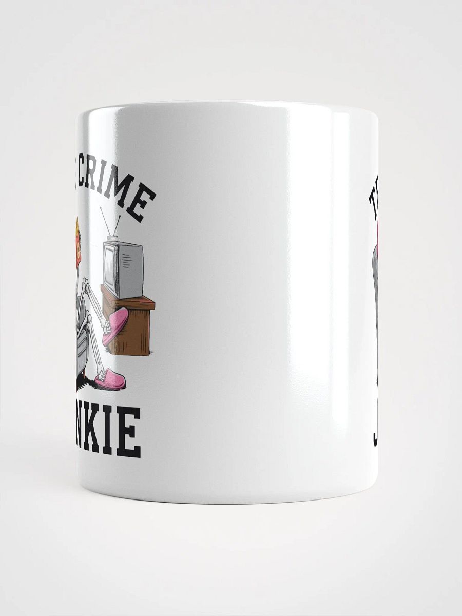 True Crime Junkie Skeleton Mug product image (3)