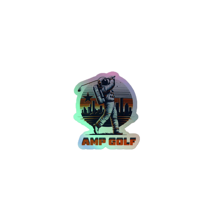 AMP golf sticker product image (1)