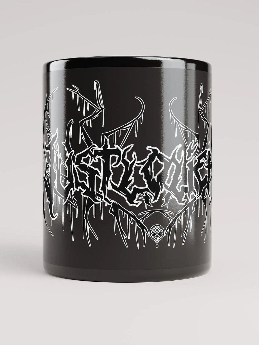 Justloliehh metal logo Black MUG product image (1)