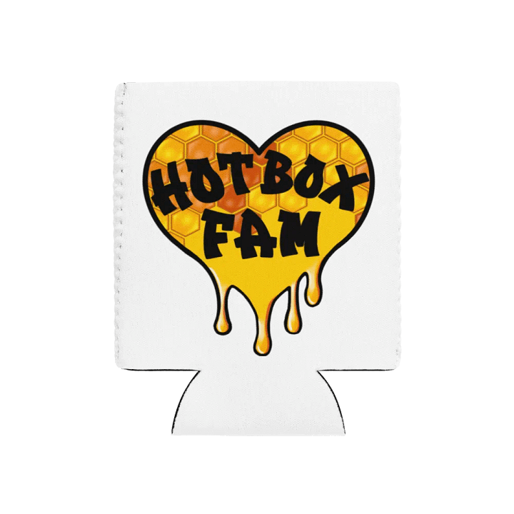 HOT BOX FAM GOLD LOGO COOZIE product image (1)