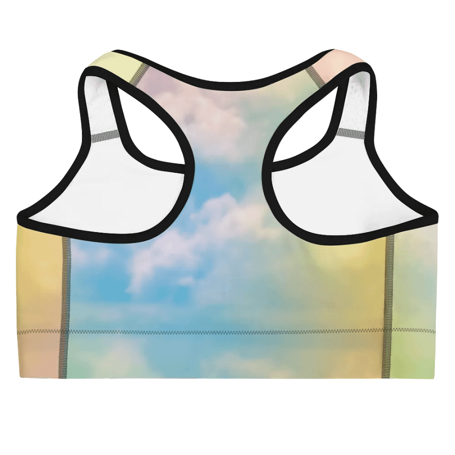 Blur cloud rainbow Design Sports Bra - V10 product image (9)