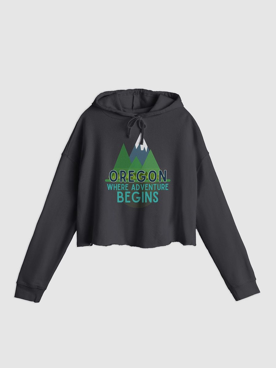 Oregon Adventure Mountain Lightweight Crop Hoodie product image (1)