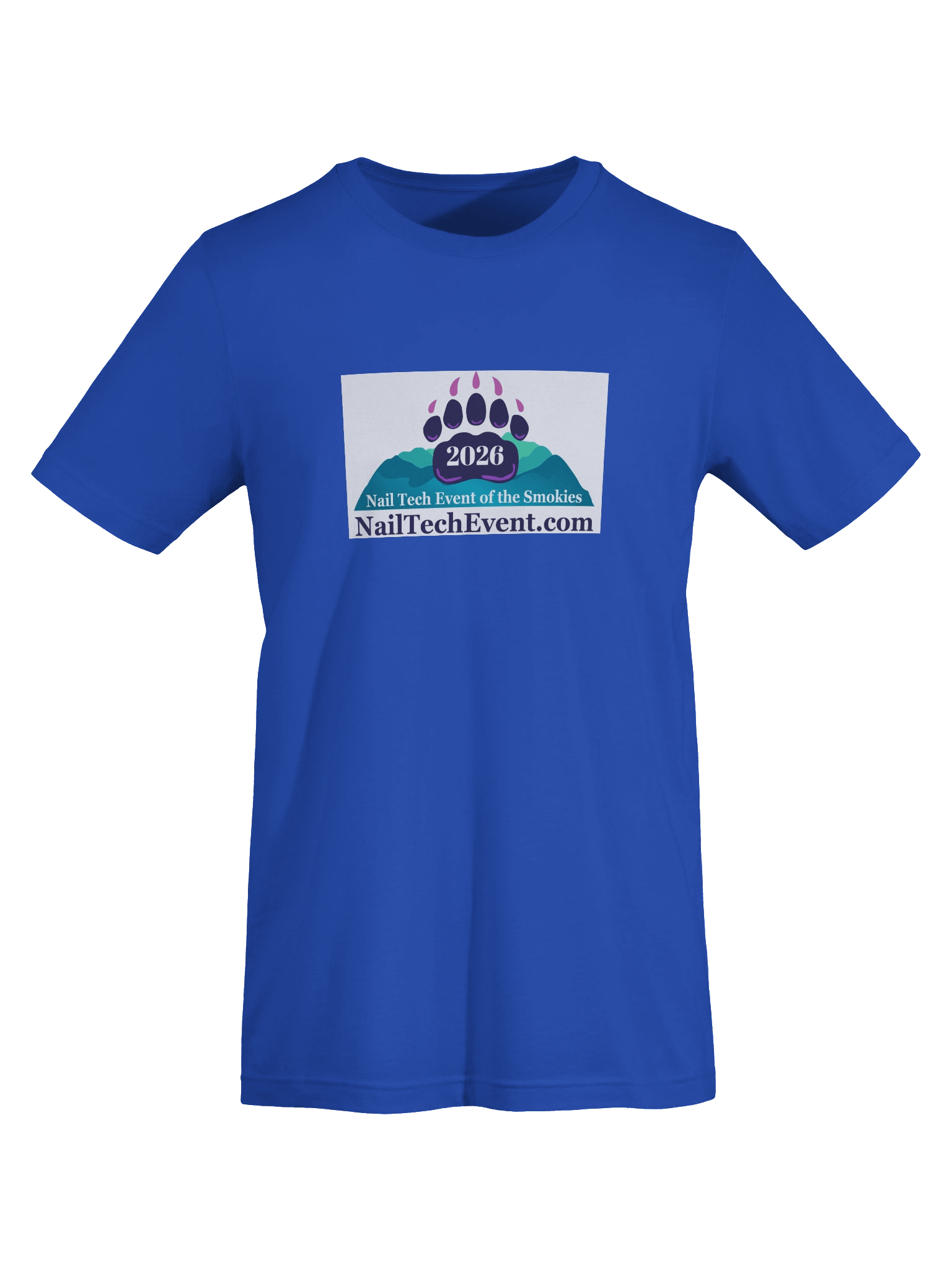 2026 Smokies Nail Show Tee (white logo) product image (7)