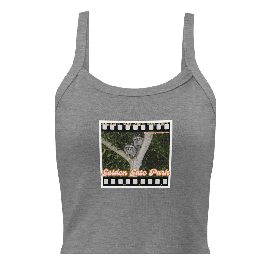 Golden Gate Park Raccoons Ribbed Tank (Assorted Colors) product image (3)