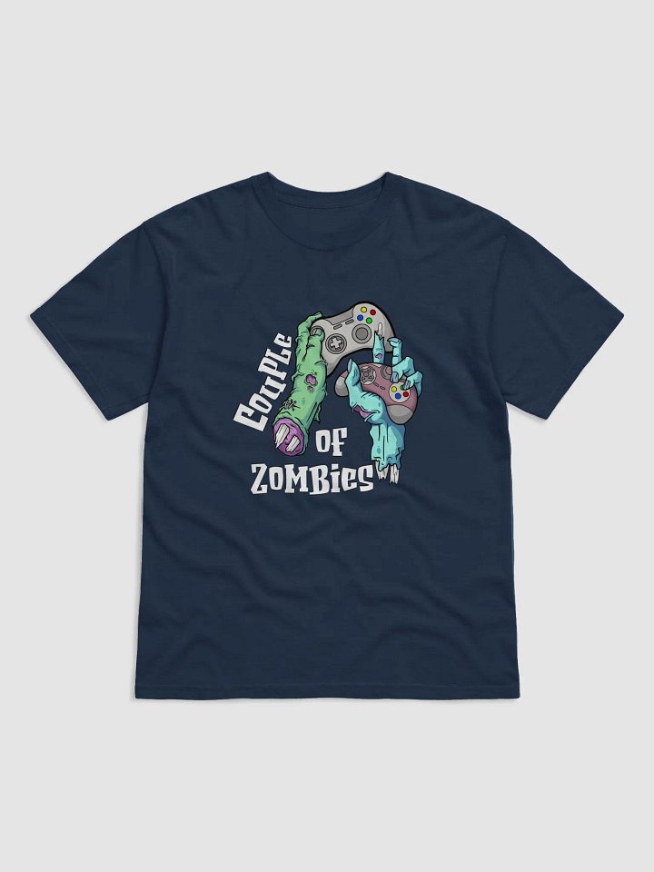 Couple of Zombies T-shirt - Navy product image (1)