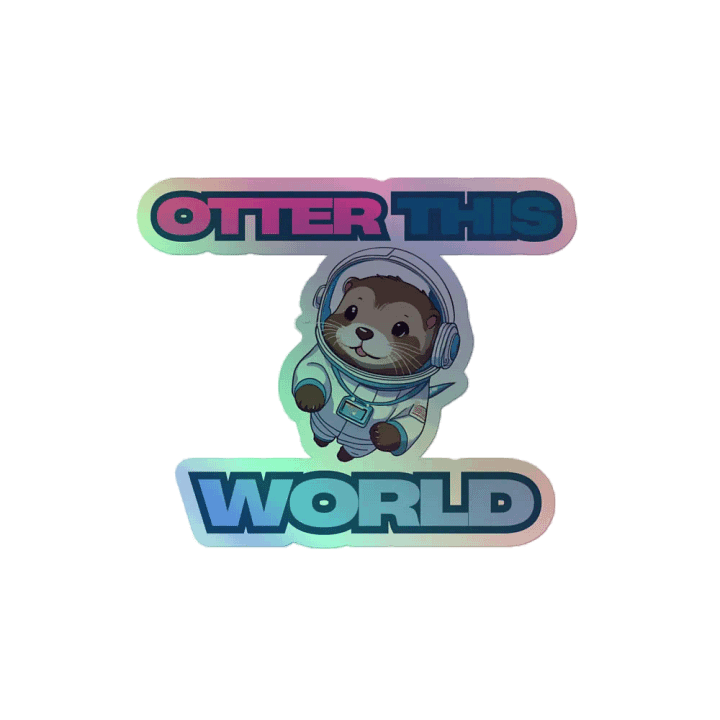 Team Rick Otter This World Sticker product image (2)