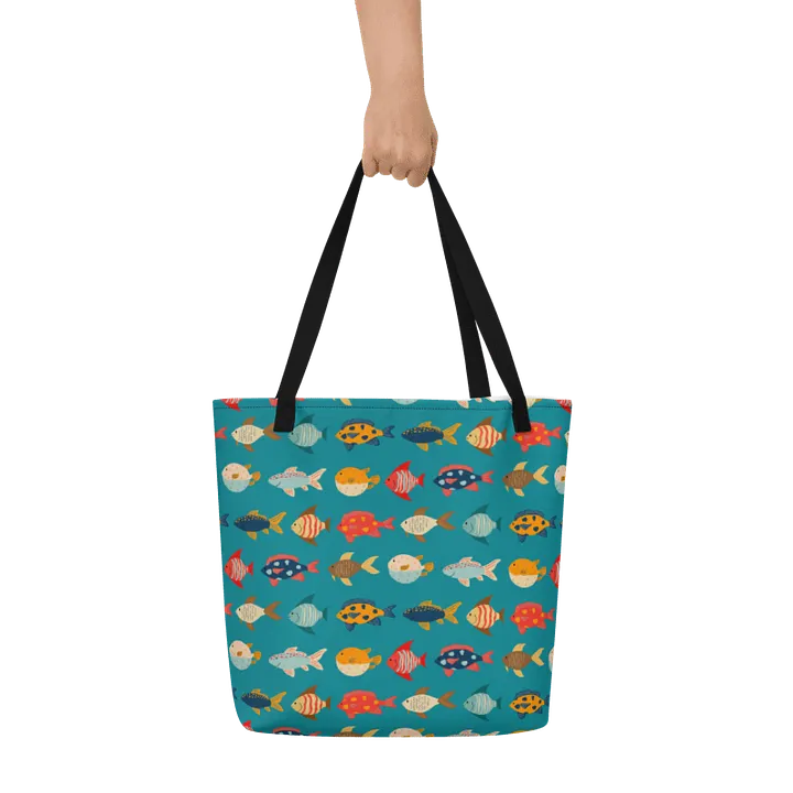 Fishes Being Fishes - Tote Bag product image (1)