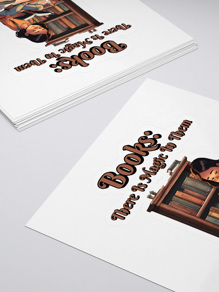 Books: There Is Magic In Them Sticker product image (4)