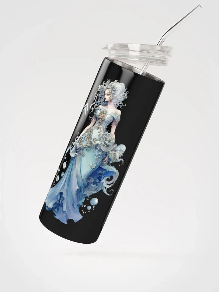 Elevate Your Beverage Experience with Our Aquarius Zodiac Stainless Steel Tumbler! 🌟 product image (2)