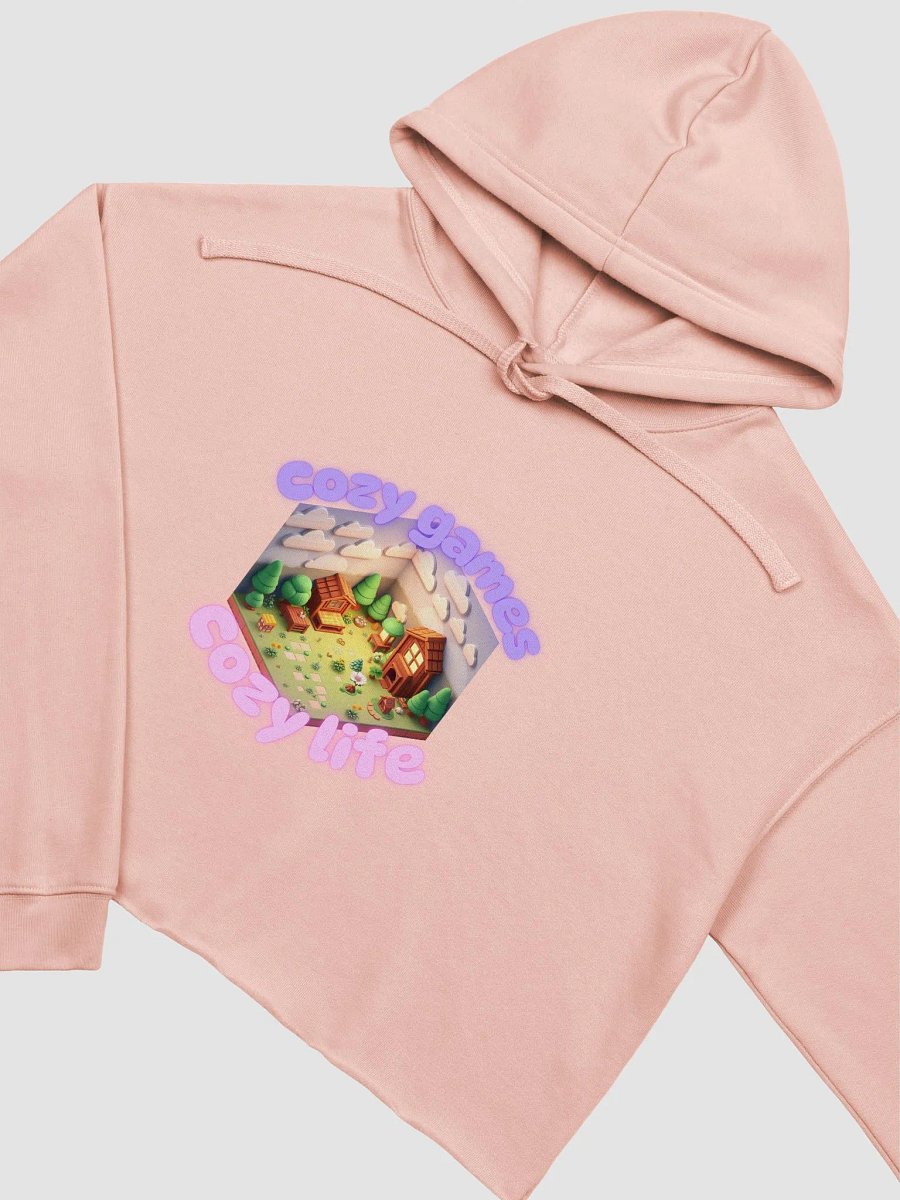 Cozy games, cozy life crop hoodie product image (19)