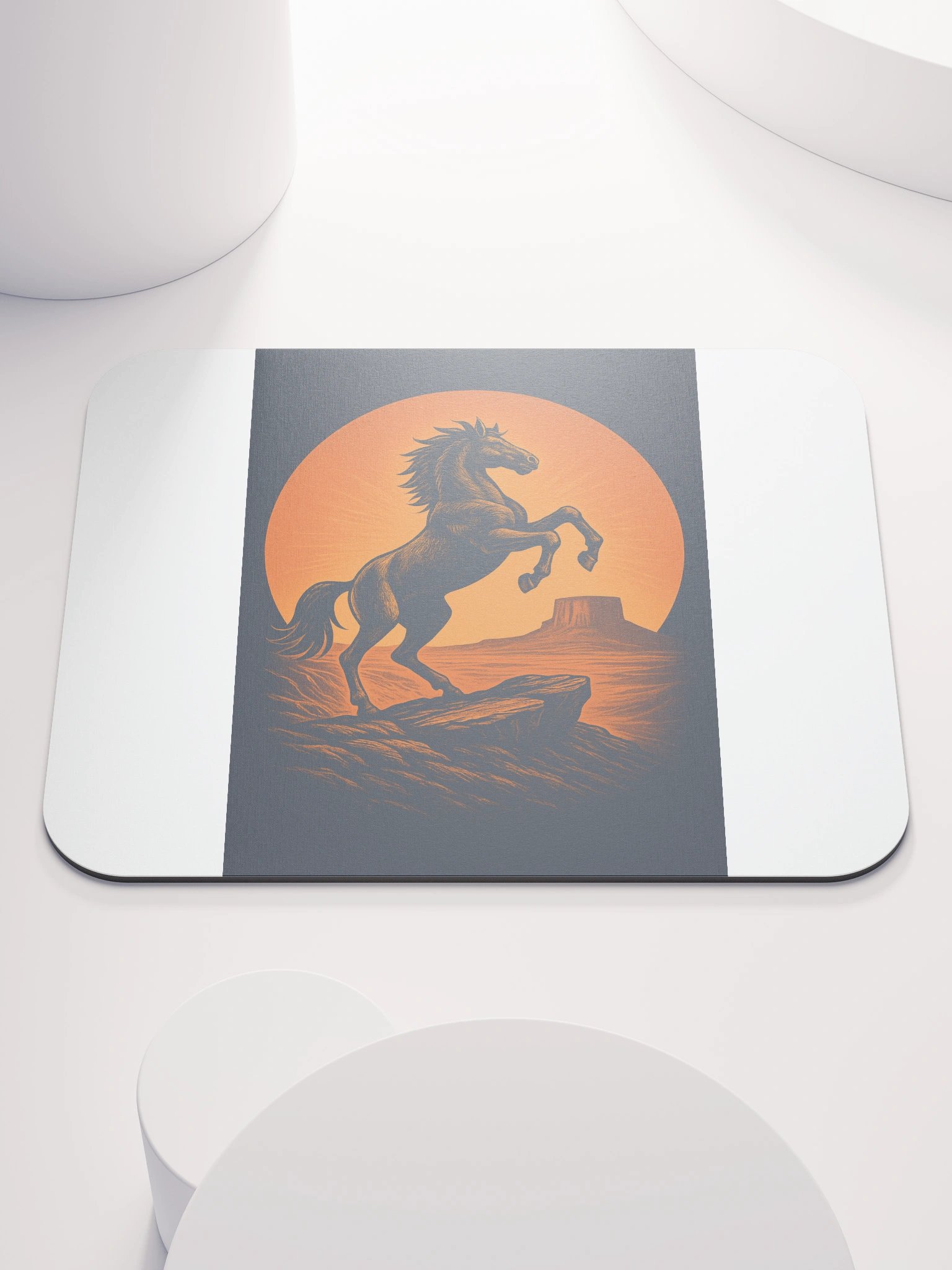 WILD HORSE IN SUNSET product image (1)