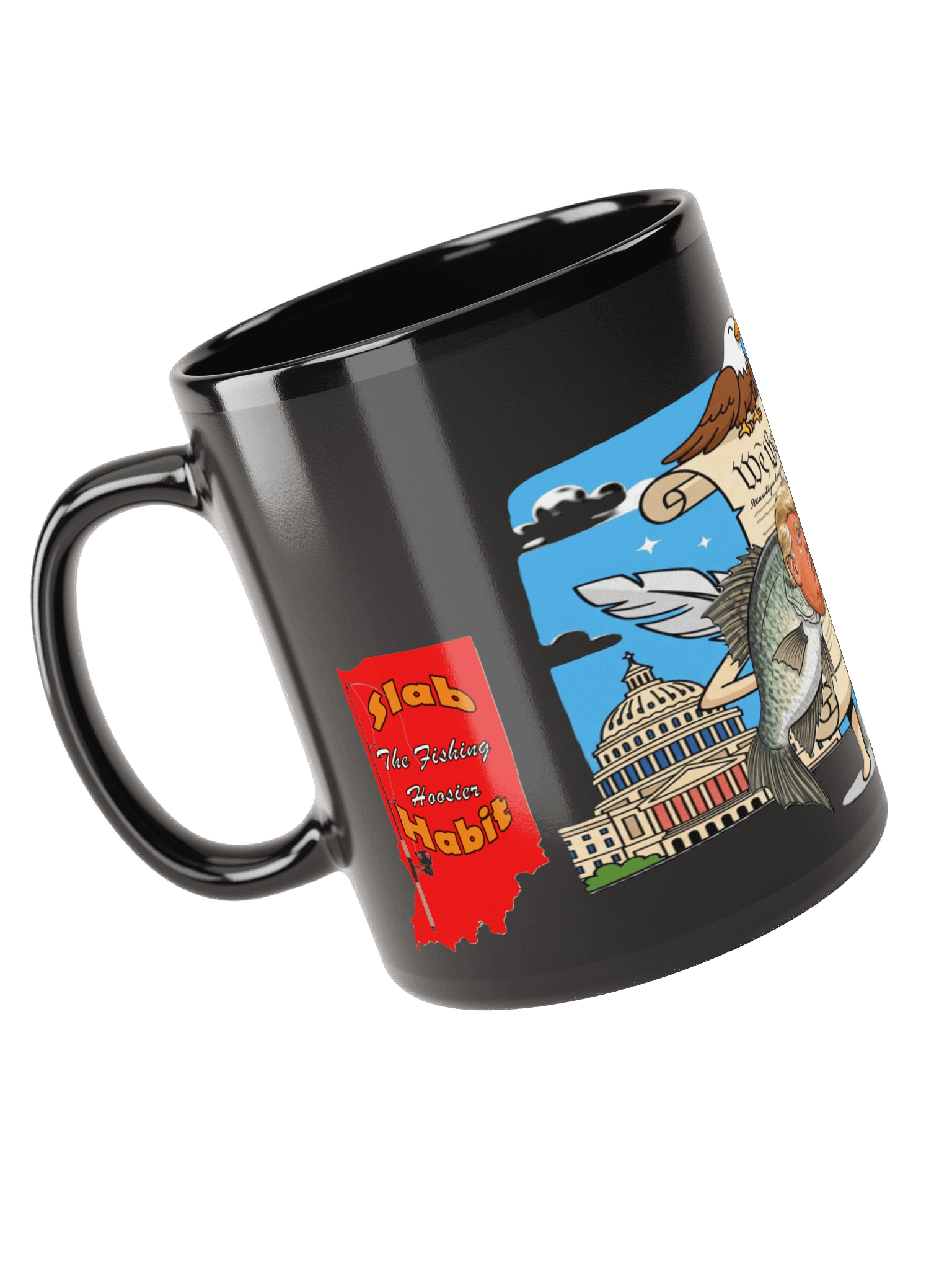 Patriotic Political Fishing Mug product image (4)