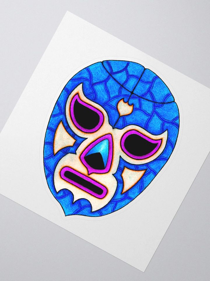 Luchador sticker product image (2)