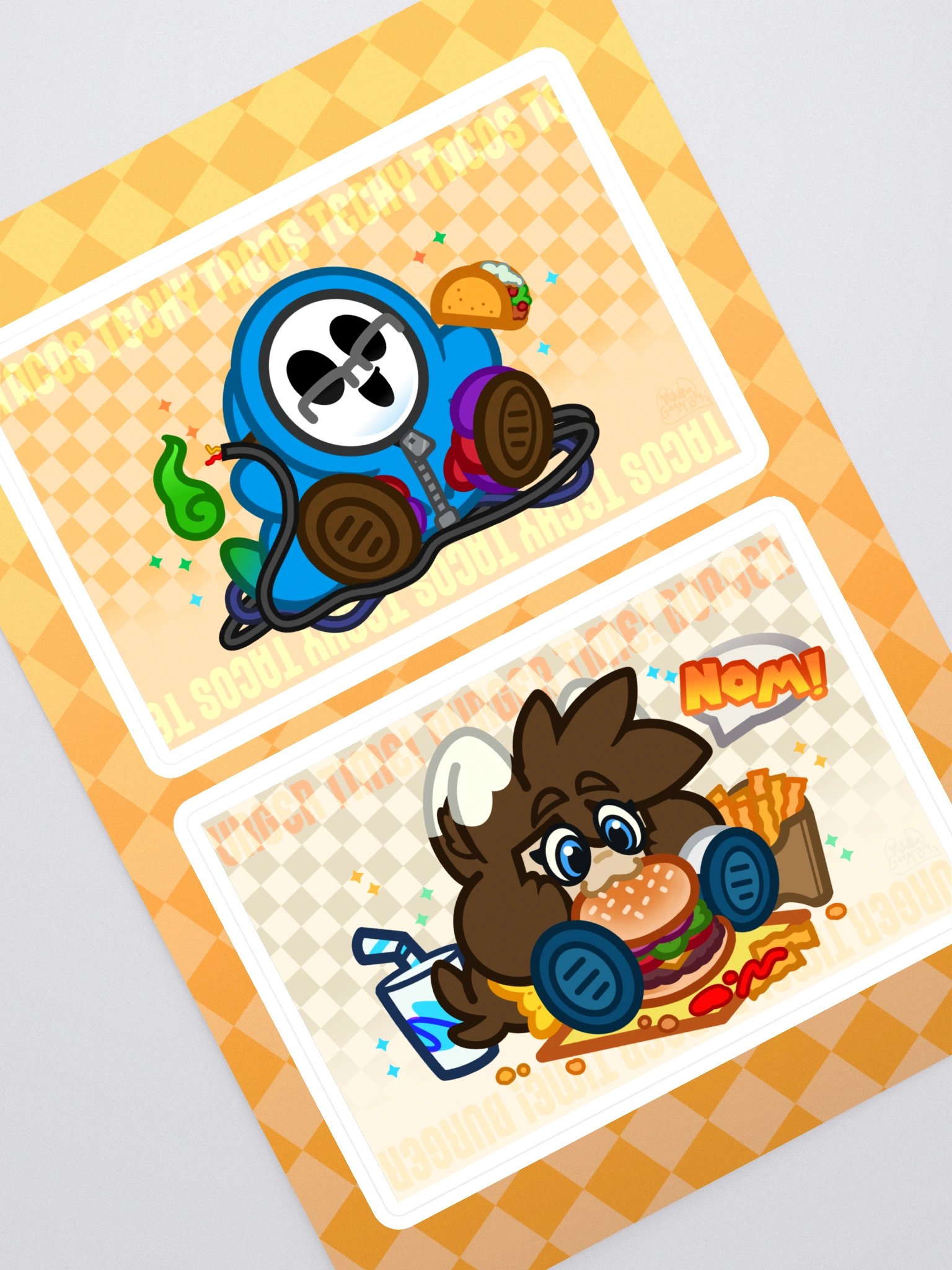 Snack Attack Sticker Sheet product image (1)