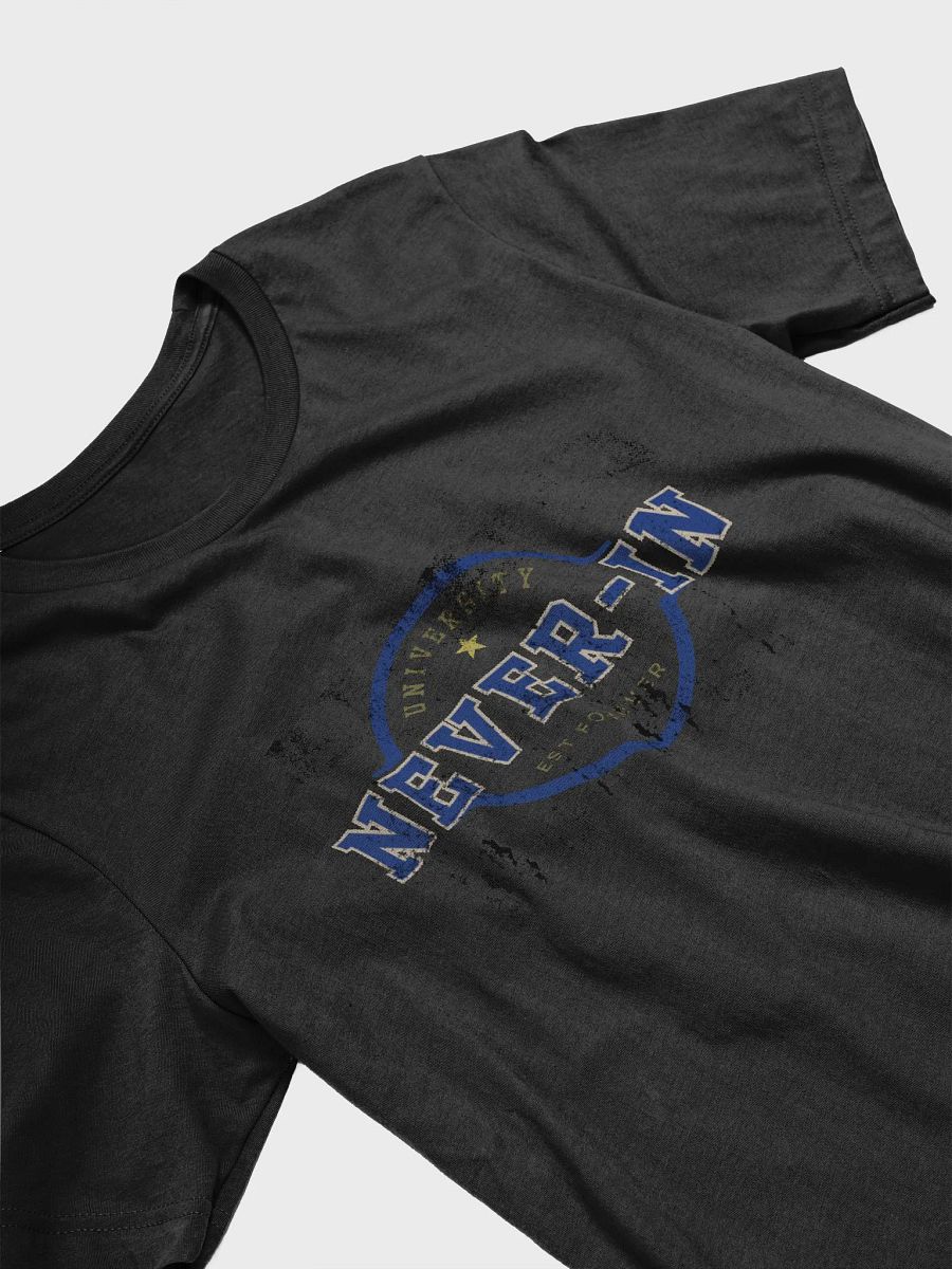 Never in university. Weathered - Black Shirt product image (3)