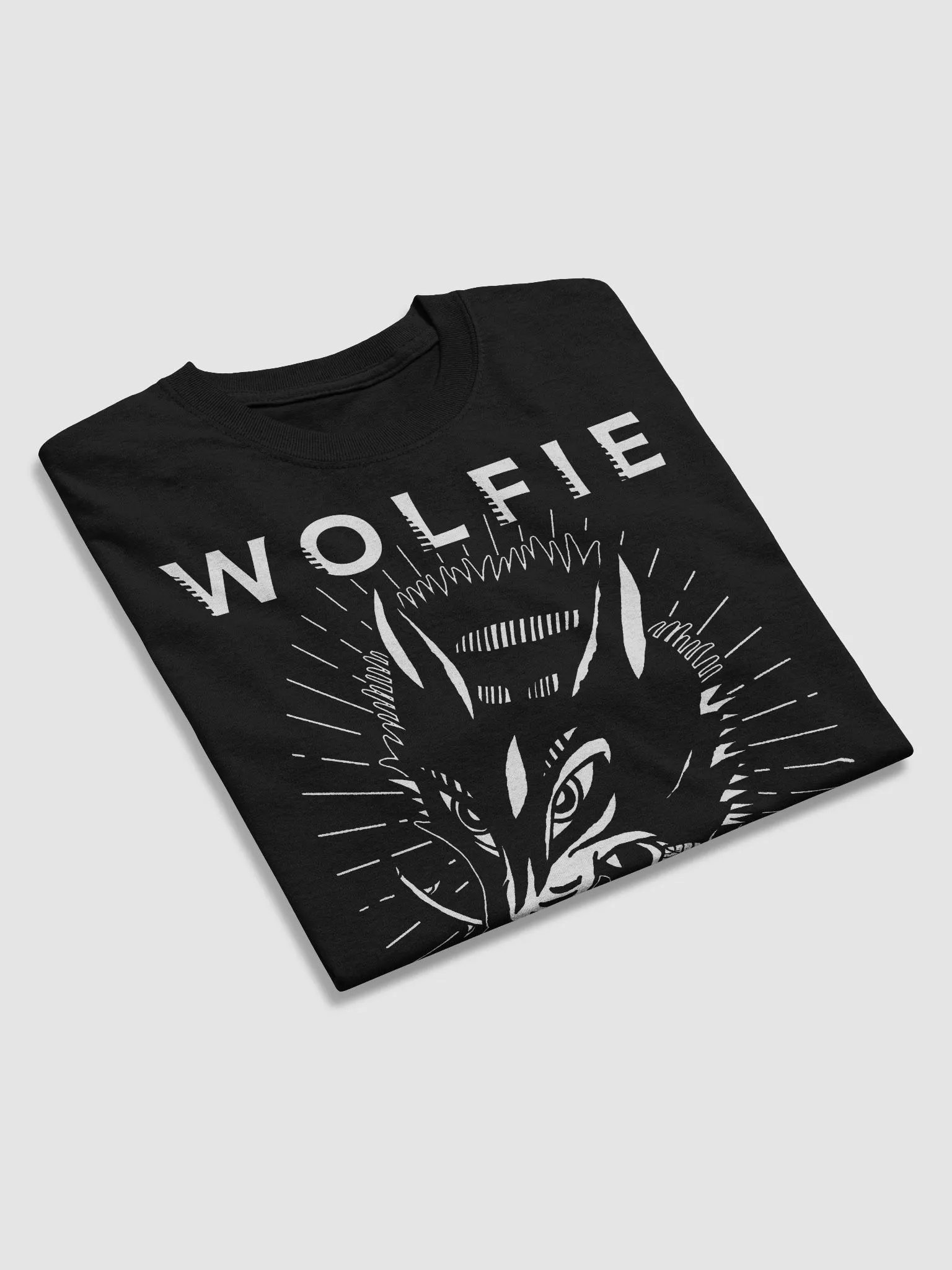 WOLFIE WHITE ROSE (FRONT) TEE product image (3)