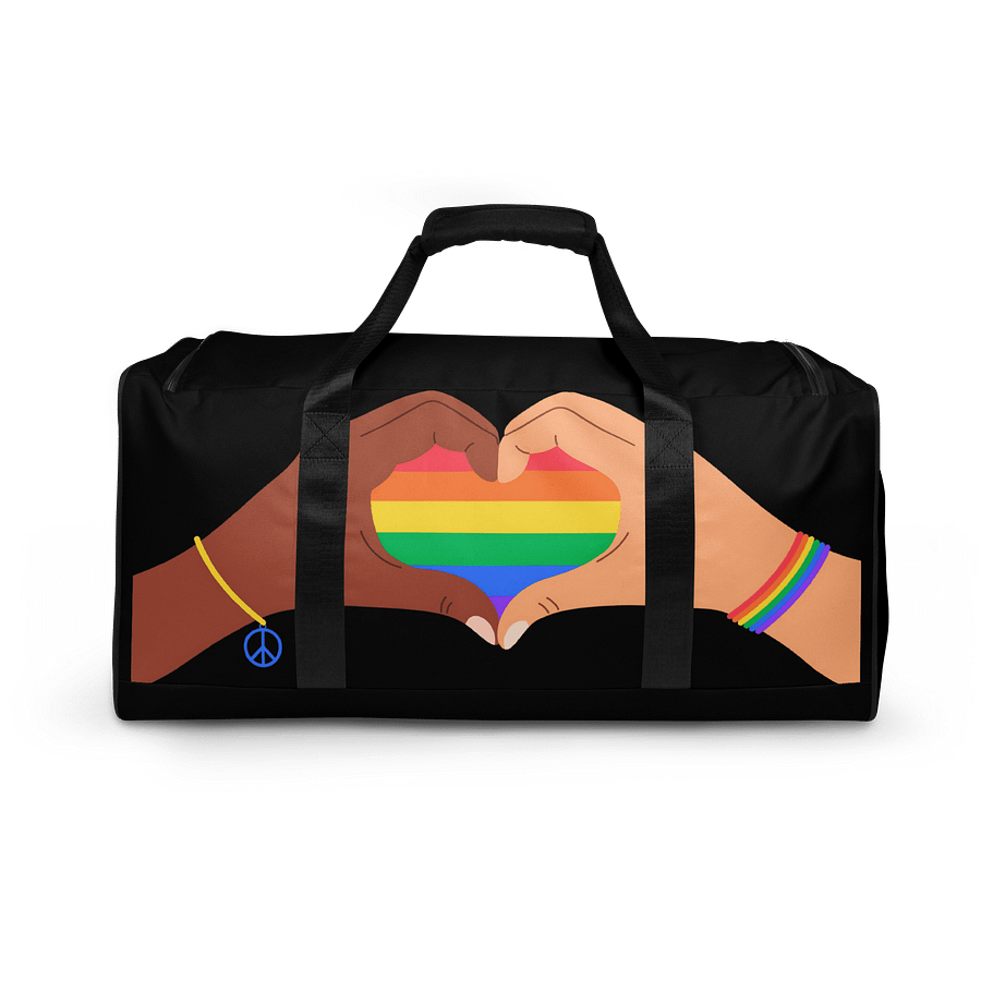 Pride Heart All-Over Duffle Bag product image (4)