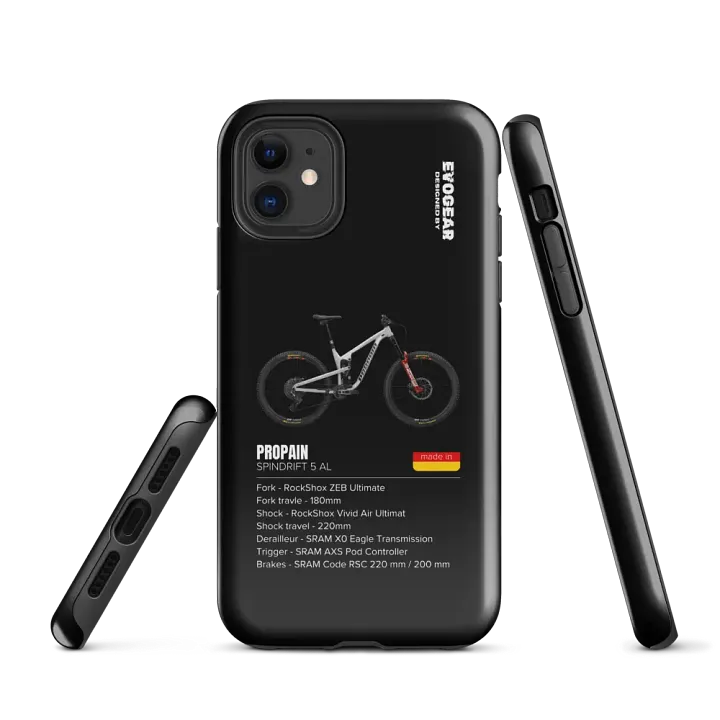 Black Spindrift 5 AL iPhone Case product image (1)