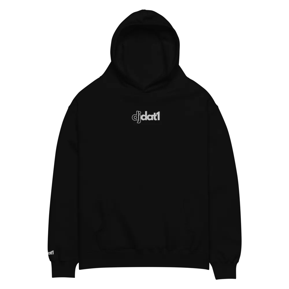 [DJDAT1] Premium Hoodie w/ Embroidered Logo (white logo) product image (18)