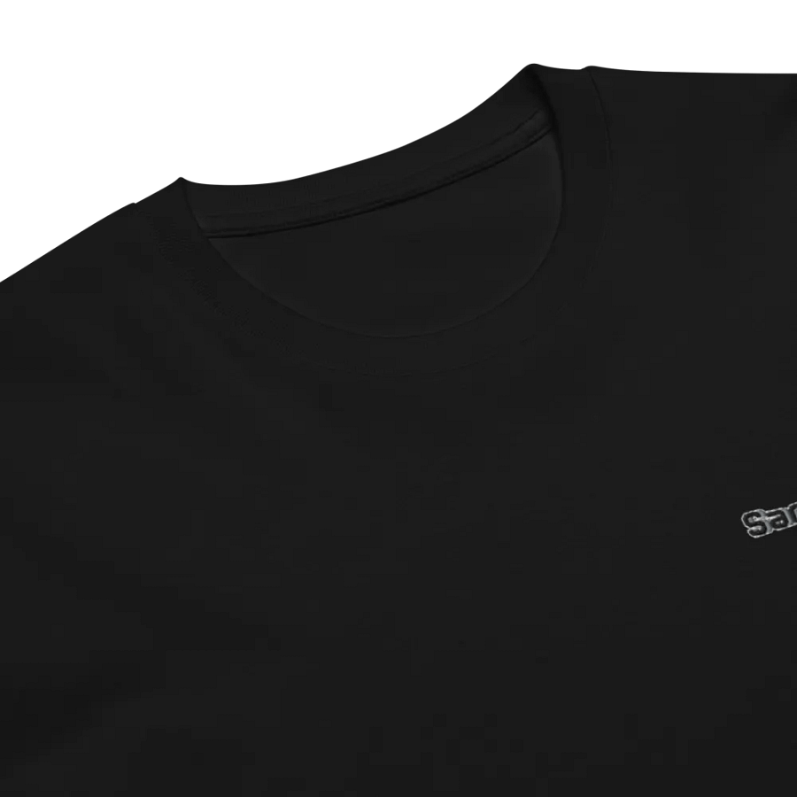 Sandra - Embroidered - Unisex Premium T-Shirt - Black HApex Gear Black Logo product image (5)