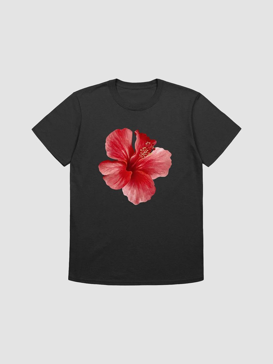 Red Hibiscus Unisex Softstyle Teep product image (1)