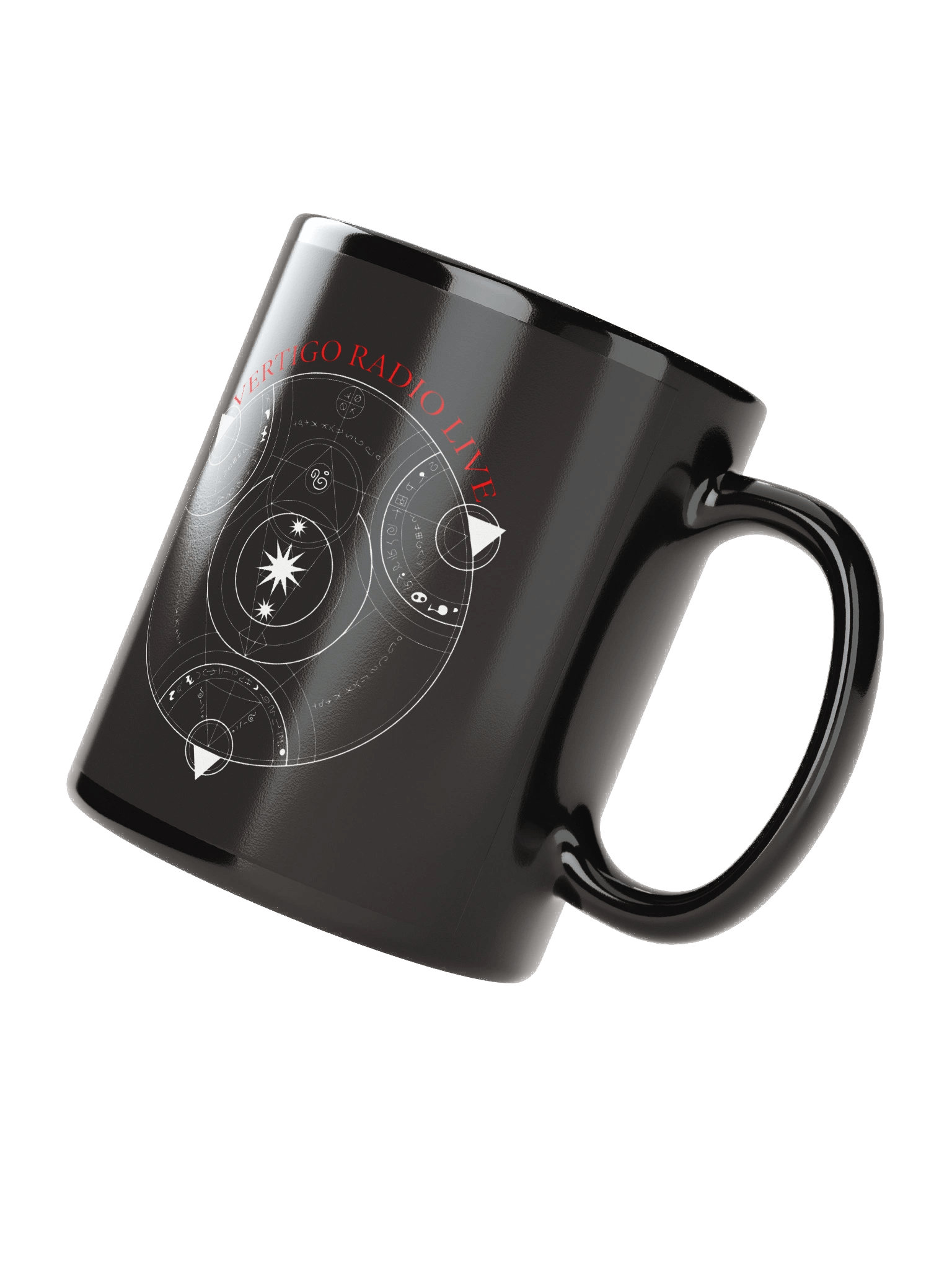Vertigo Radio Live Mug: Vector Red product image (3)