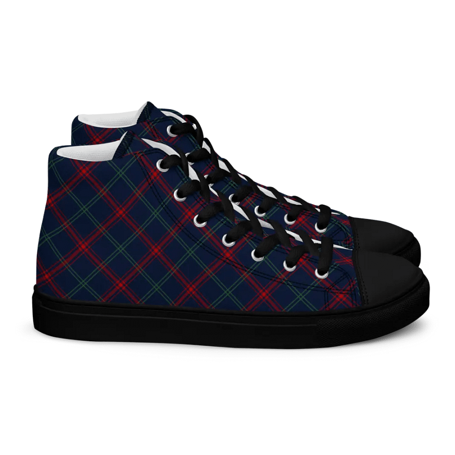 Lynch Tartan Men's High Top Shoes product image (3)