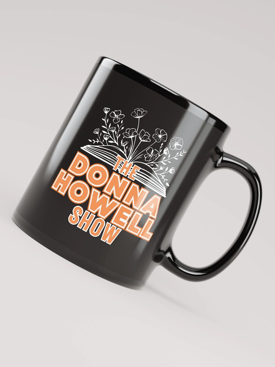 The Donna Howell Show Bible-Flourish Black Glossy Mug product image (8)