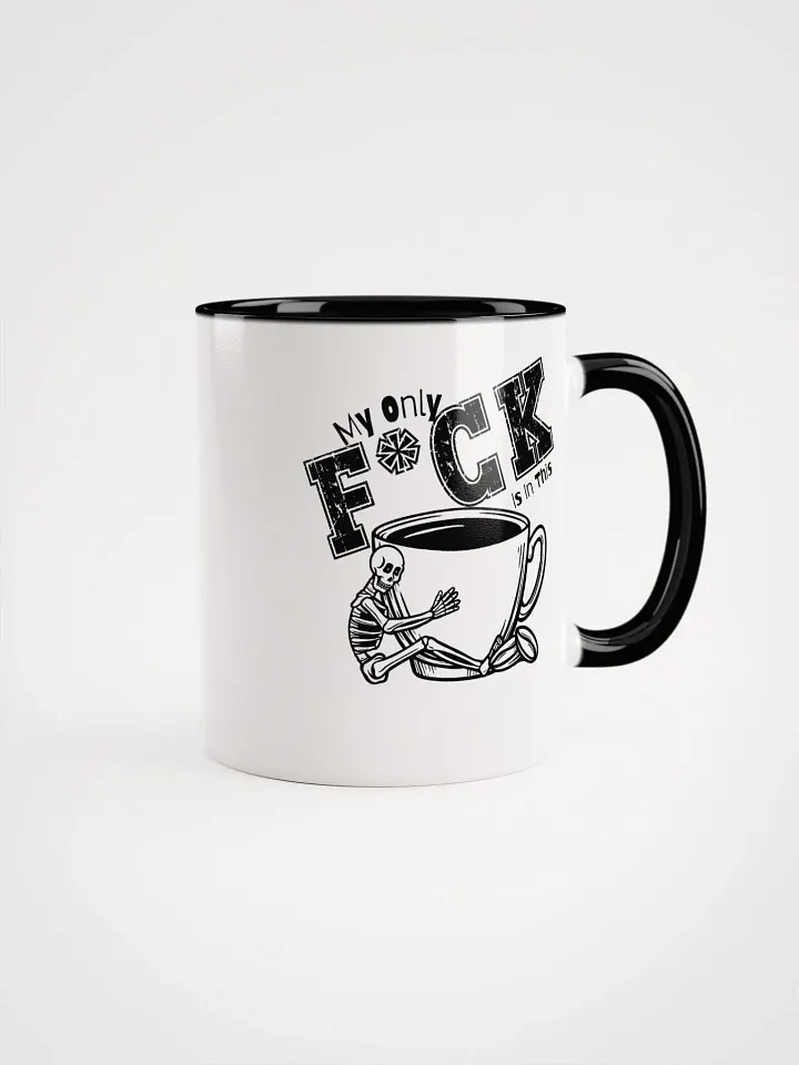 Only F*ck Ceramic Accent Mug product image (1)