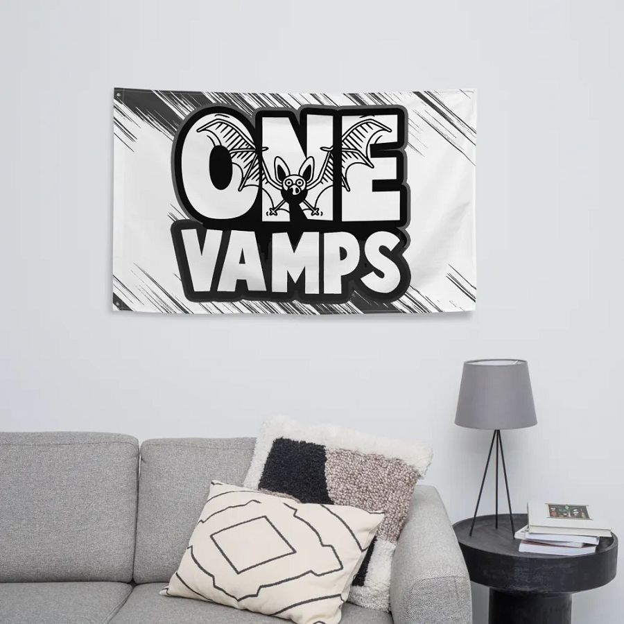Flag OneVamps With Bat-Black Color product image (9)