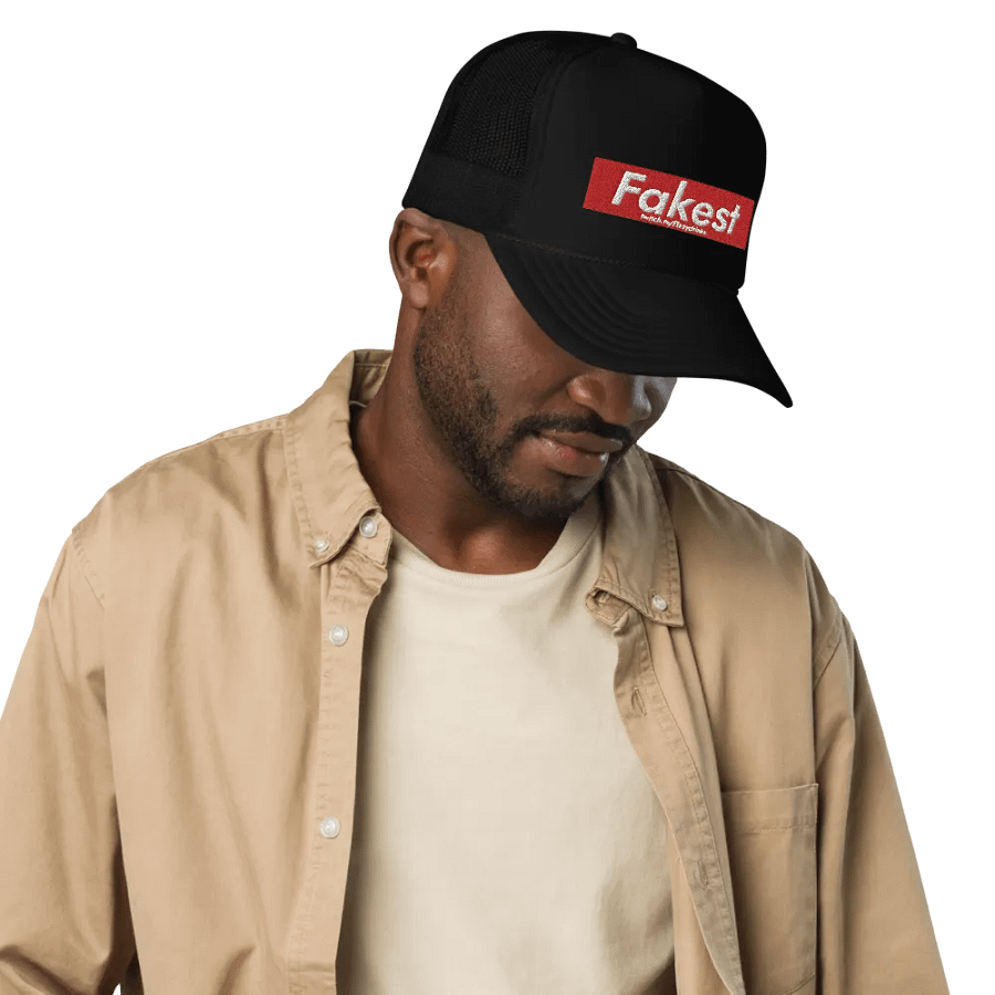 Chad The Realest - Fakest - Foam Trucker Hat product image (6)