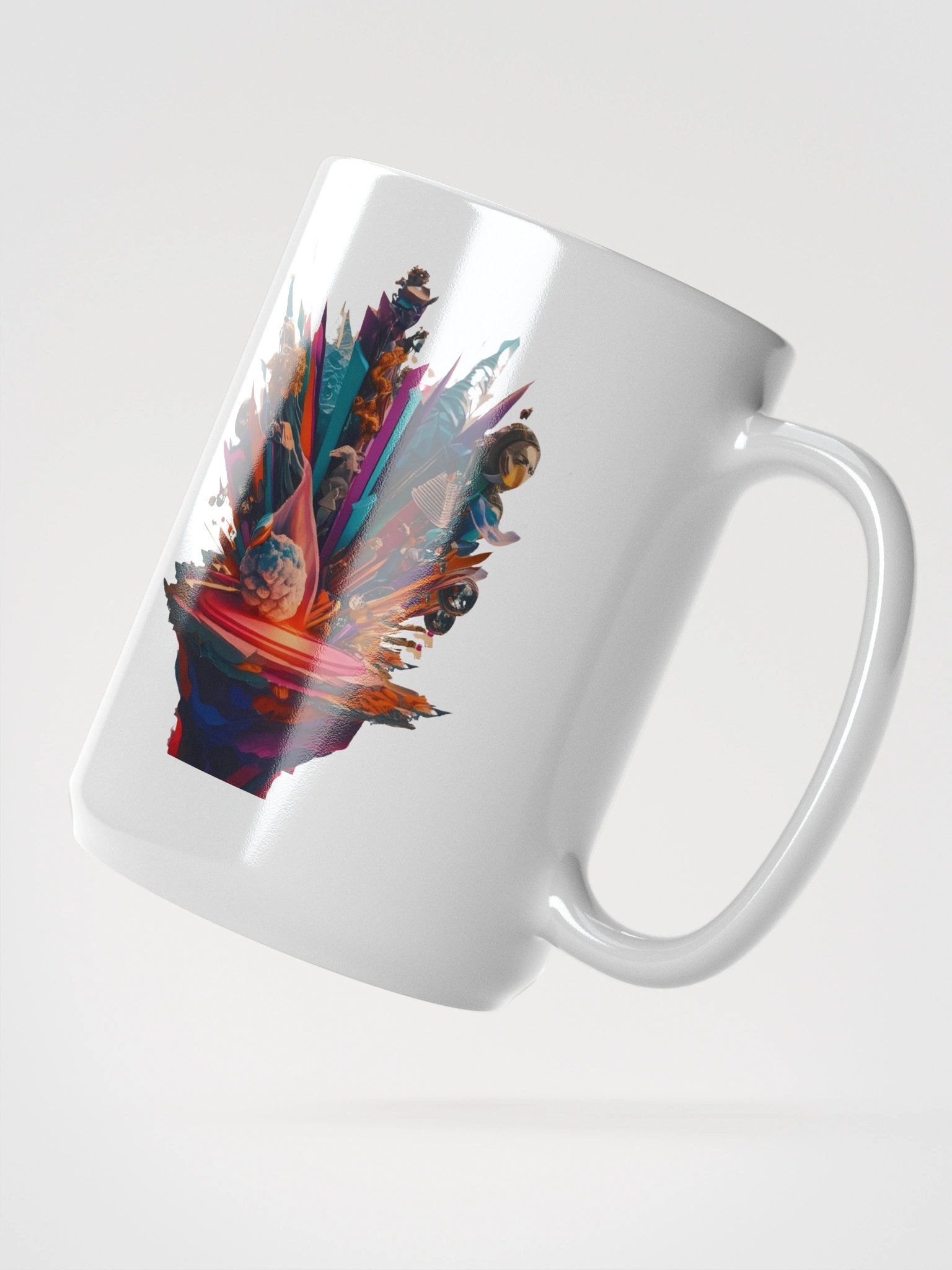 Energetic Geometric Volcano Mug product image (2)