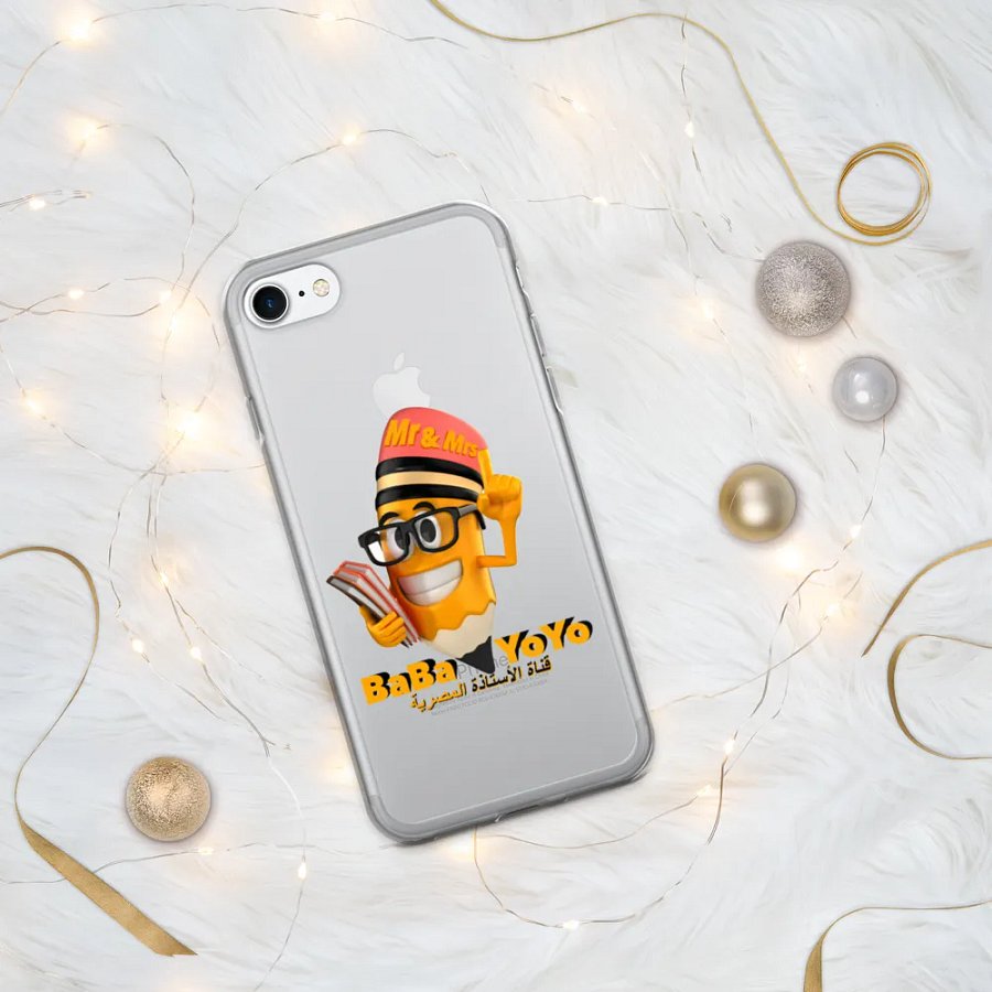 iPhone clear printed case product image (8)