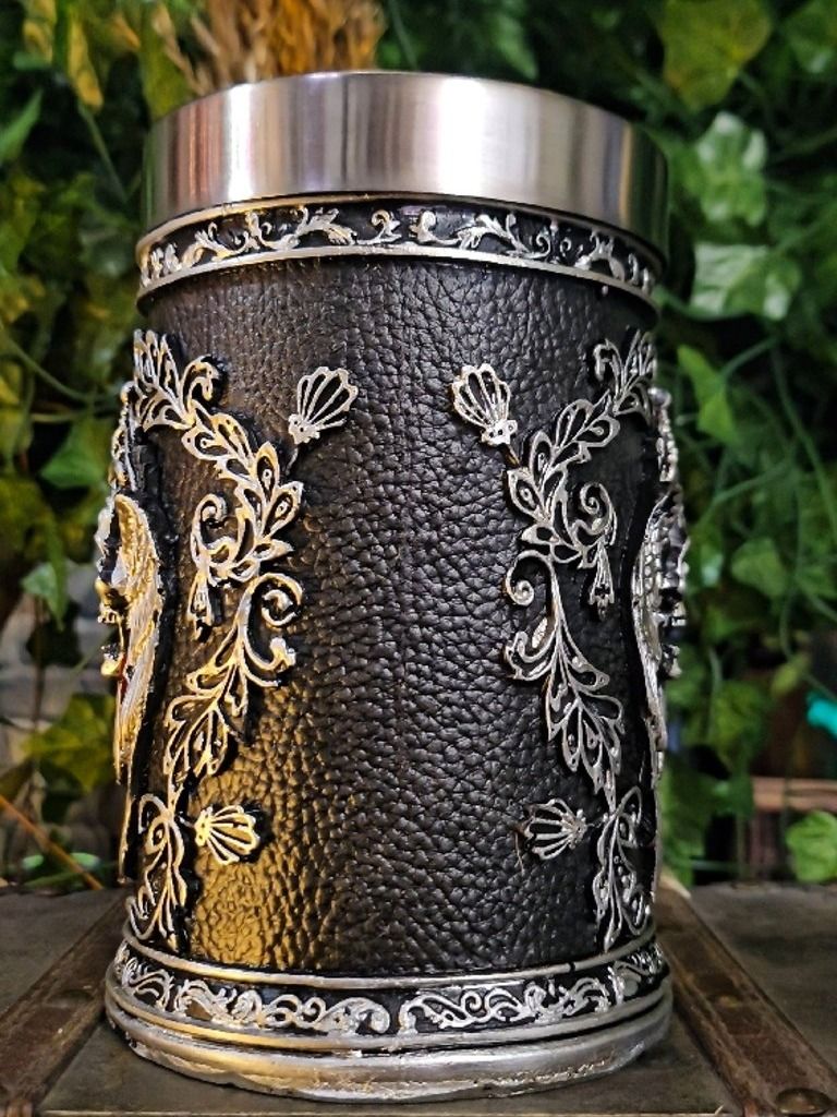 The Armored Kingdom Winged Wrath Skull War Mug product image (4)