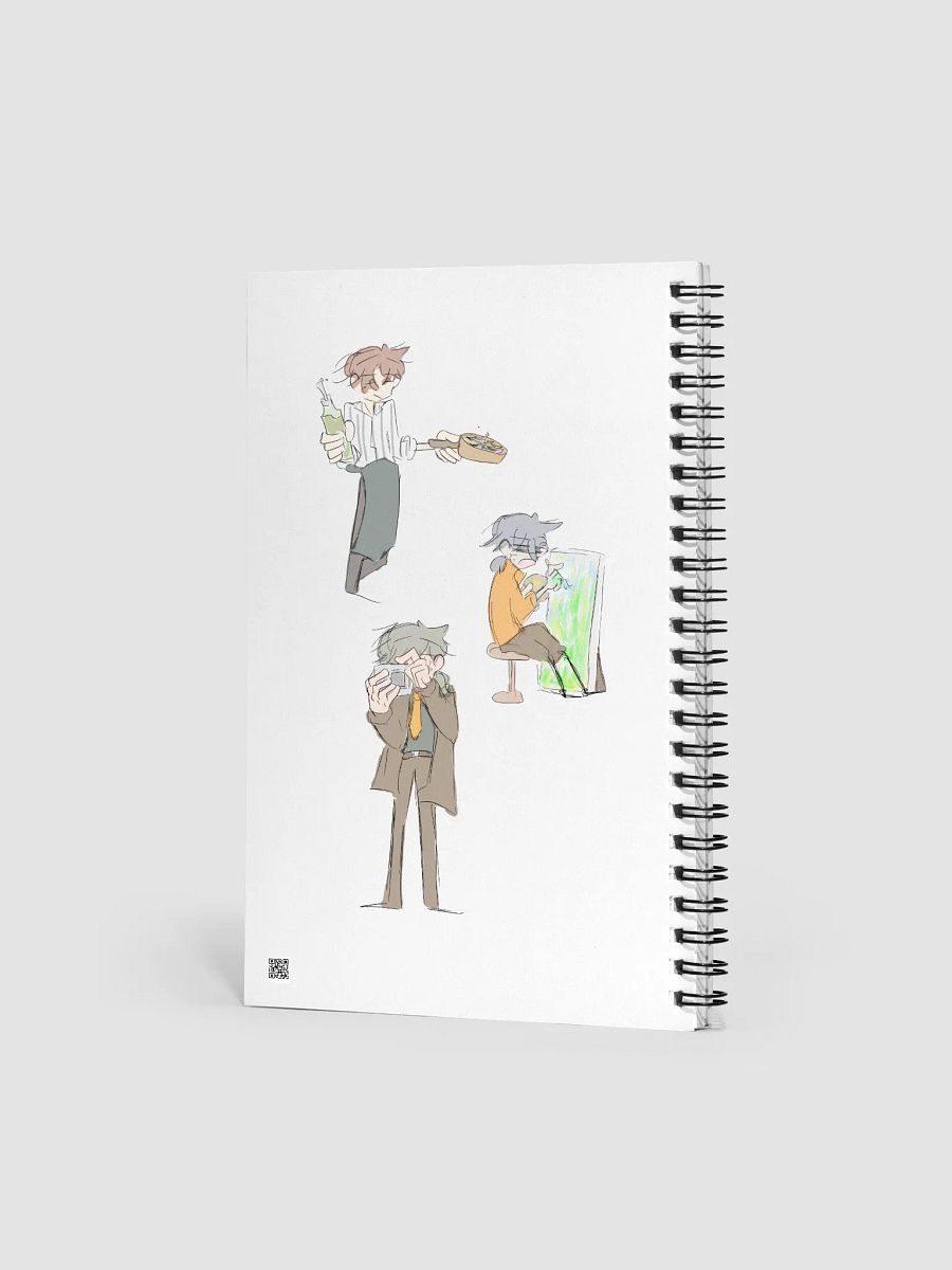 Waku waku high school student Part2 notebook product image (2)
