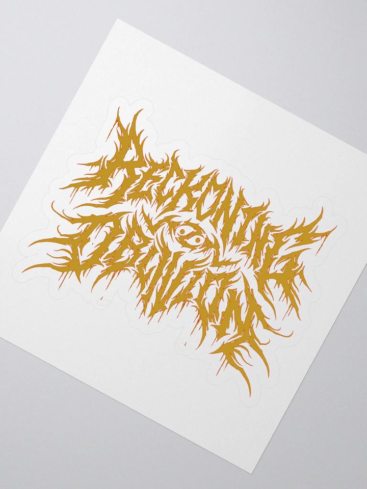 Reckoning Oblivion LOGO Sticker product image (2)