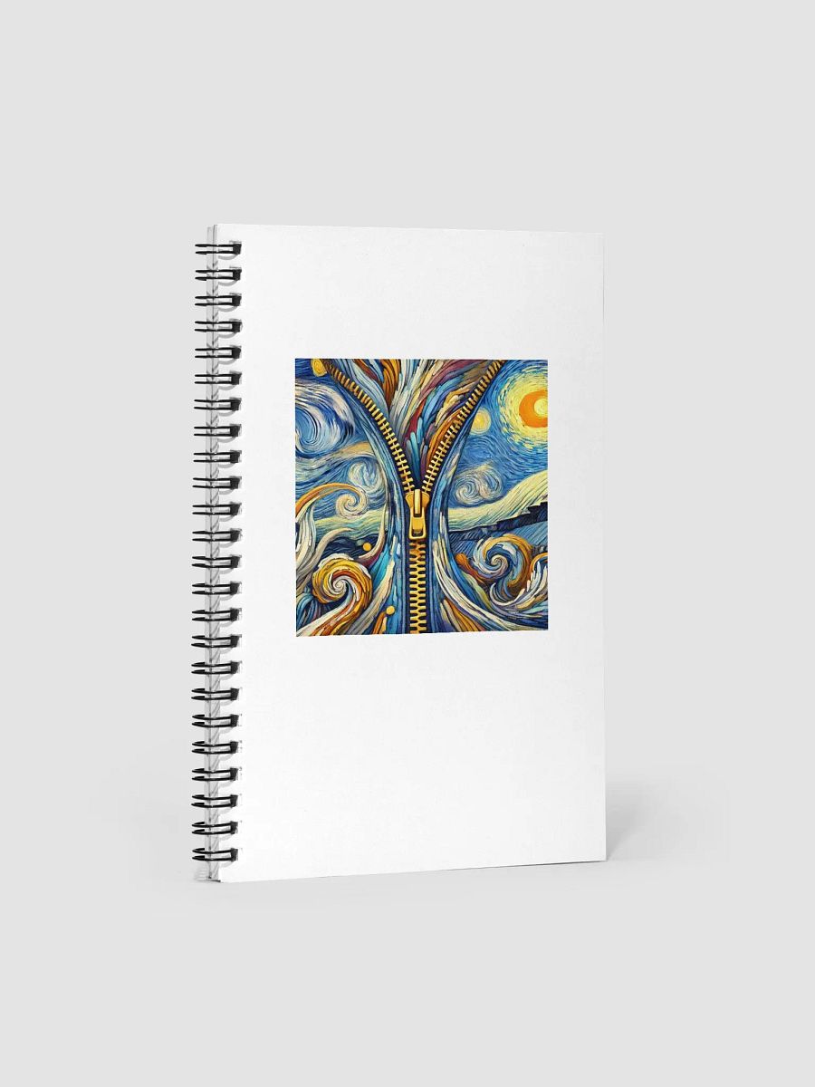 📔 Rolling Stones – Sticky Fingers Van Gogh-Inspired Spiral Journal product image (1)