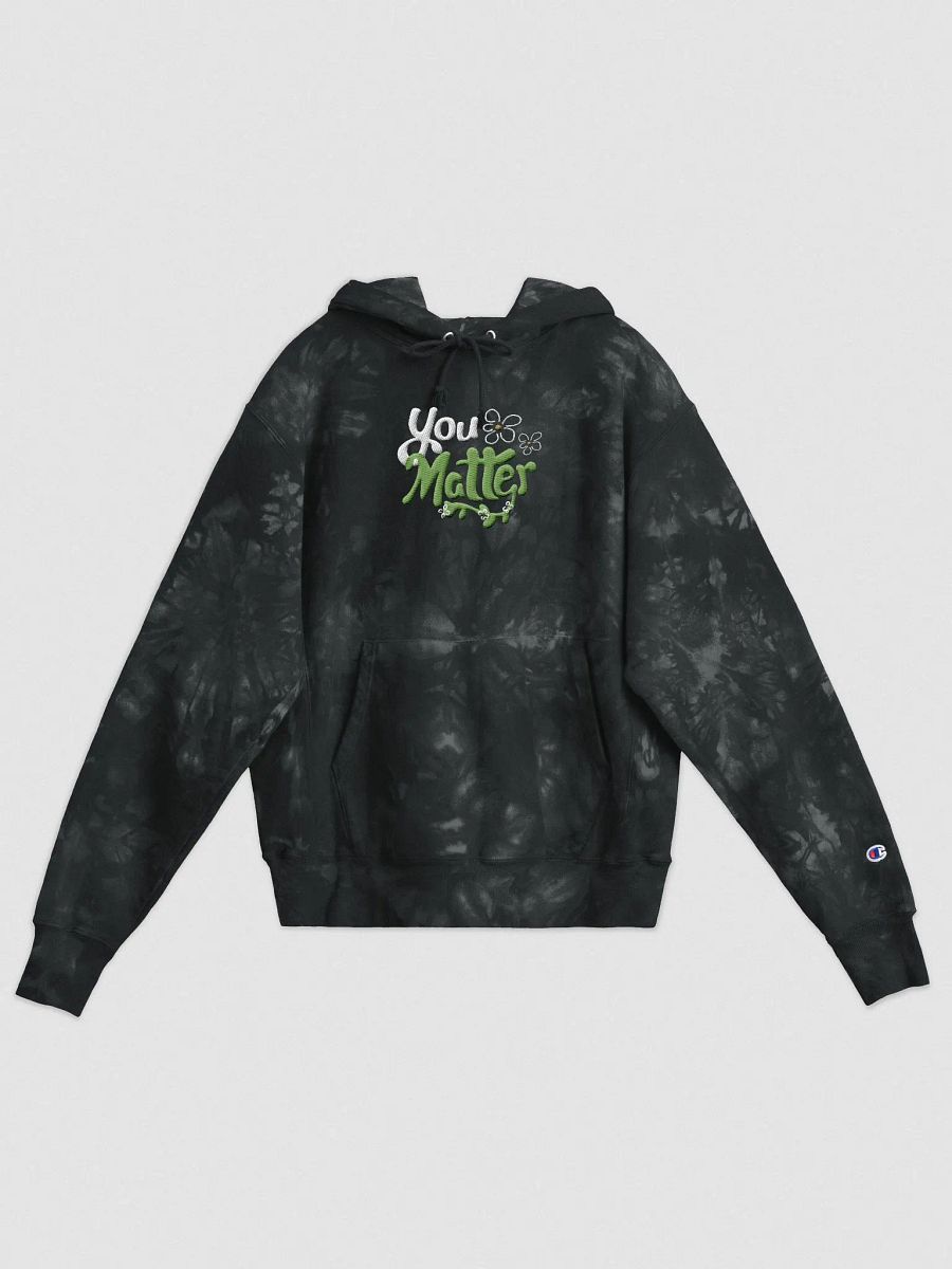 You Matter Flower Tie-Dye Hoodie product image (9)