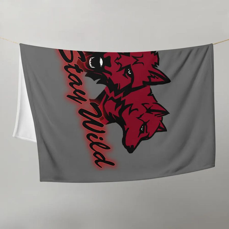 Stay Wild Throw Blanket product image (21)